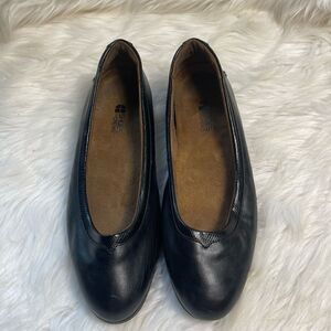 Shoes for Crews Reese leather Black Removable Insole Grip Work slip on,ShoesSZ11